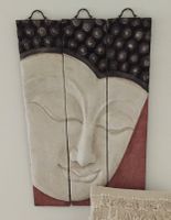 Bild Buddha aus Holz