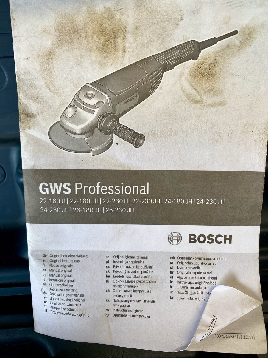 Tutte le macchine: Bosch GWS Professional Winkelschleifer – Usato da Seeberg venduto da BestDeal_CH 2