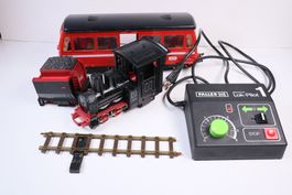 Lok und Steuerpult zu Faller Eisenbahn