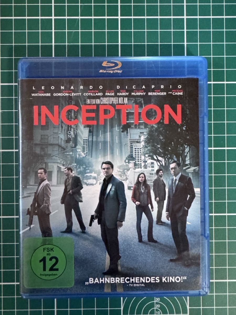 Tutti i DVDs: Blu-ray Film Inception - Christopher Nolan – Usato da Schwyz venduto da Hasselhoff