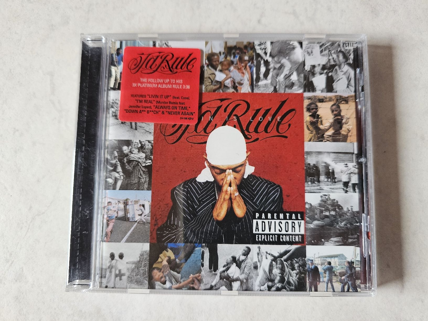 CD: Ja Rule  -  Pain Is Love – Usato da Schneisingen venduto da backstore24
