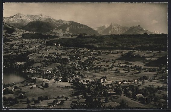 Cartes postales: AK Faulensee am Thunersee, Totalansicht – D'occasion à Berlin par bartko-reher