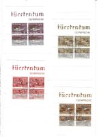 Liechtenstein JO bloc de 4 Ausgabetag 16.03.1972