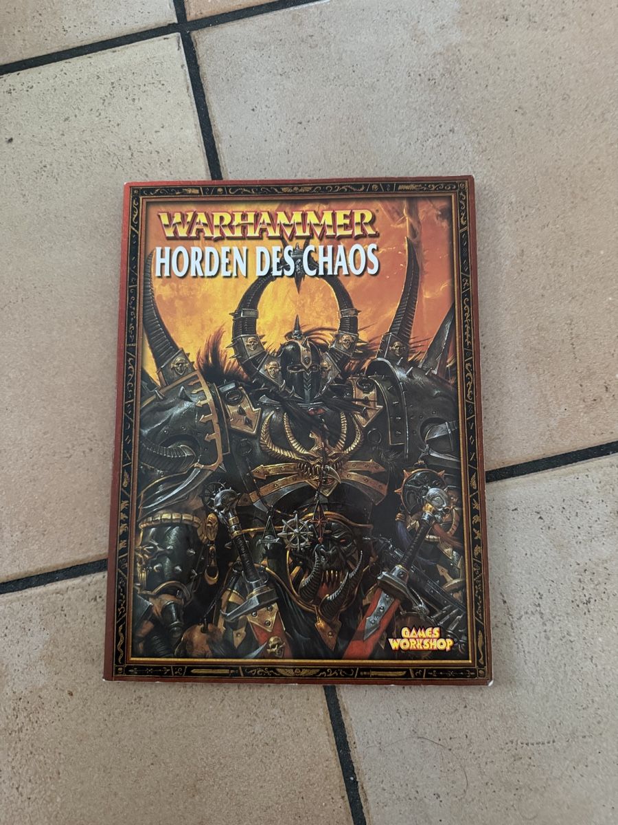 Bücher: Warhammer Horden des Chaos libro per il giochi – Gebraucht aus S. Pietro von nap_9xjt