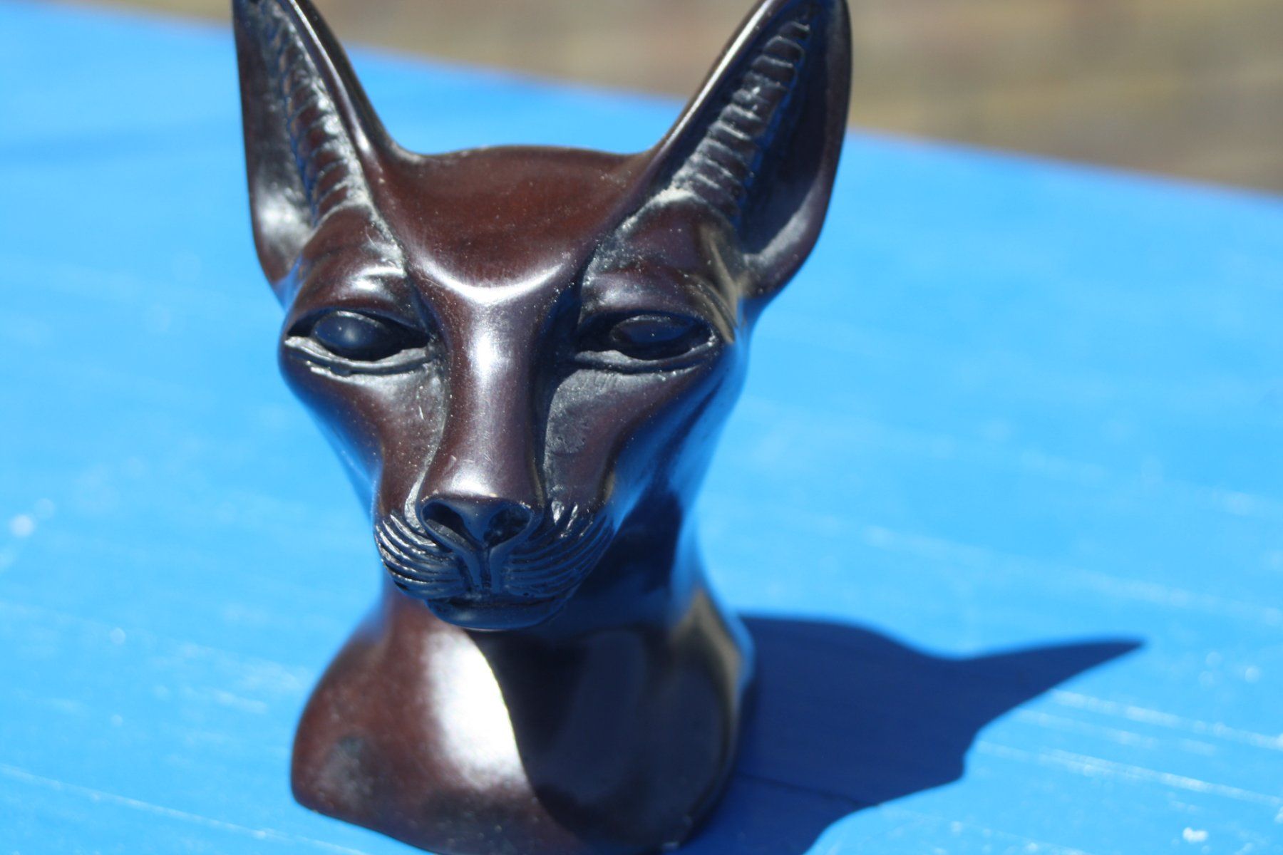 Statuette: KATZENBÜSTE KATZENFIGUR – Usato da Wauwil venduto da Pneuedy 1