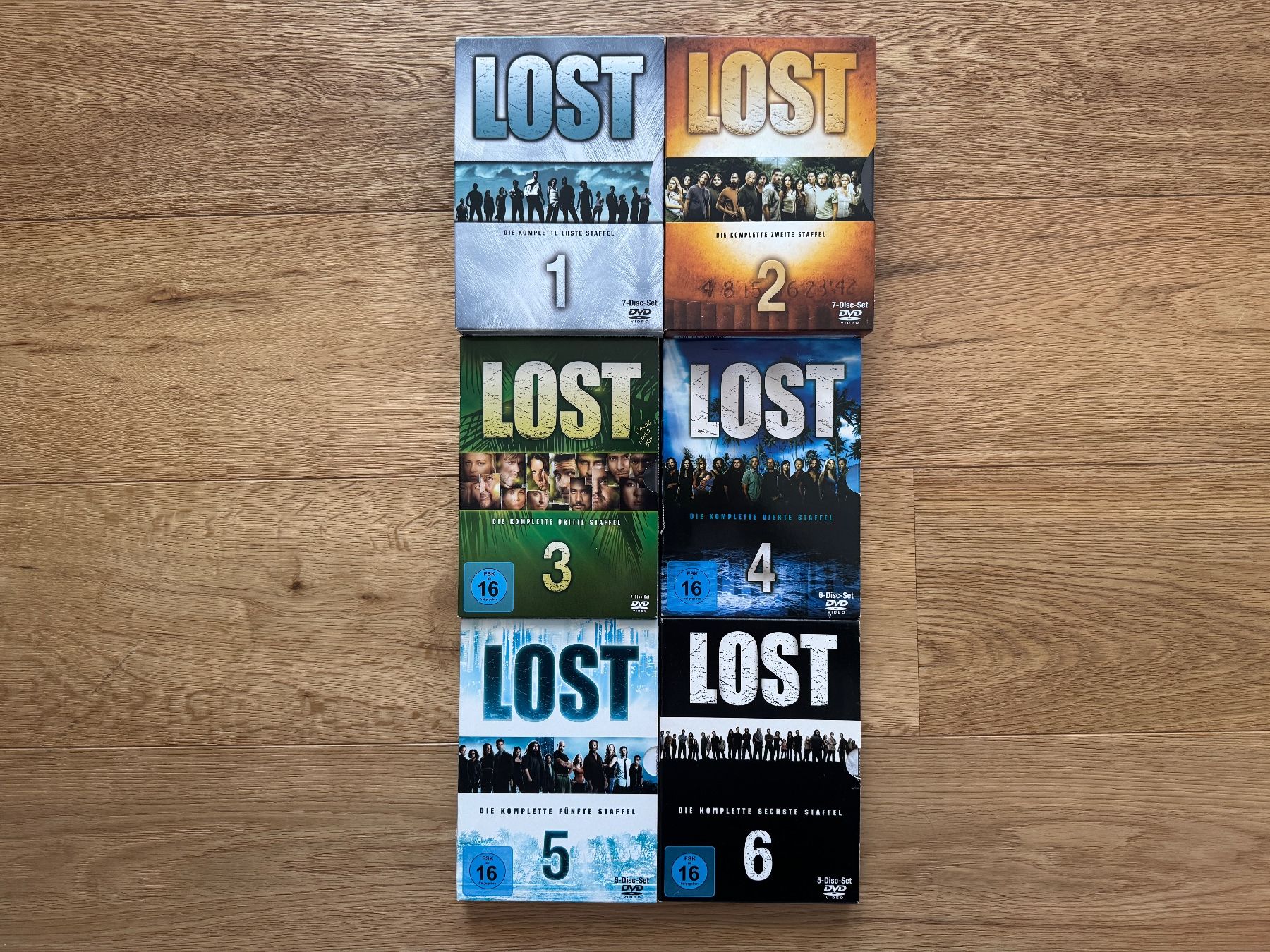 Alle DVDs: Lost Komplette TV Serie – Gebraucht aus Aadorf von siggiesmallzz