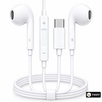 Écouteurs USB-C filaires avec micro et commande – Smartphone
