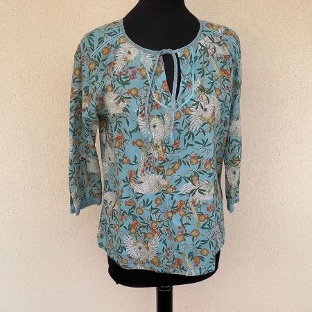 Très belle blouse en coton, Nile, taille S