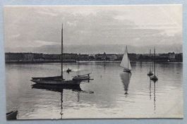 Genève - Le quai du Léman vu des Eaux-Vives