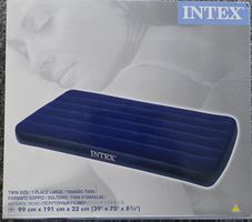Intex stabile Luftmatratze in dunkelblau, neu: 99x191x22cm