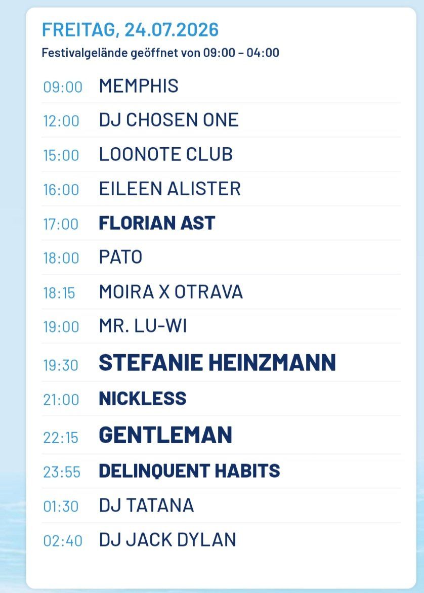 Biglietti: 2 VIP Tickets Eichholzfestival FR 24.7.26 – Nuovo (secondo la descrizione) da Obergerlafingen venduto da Pepolino 1