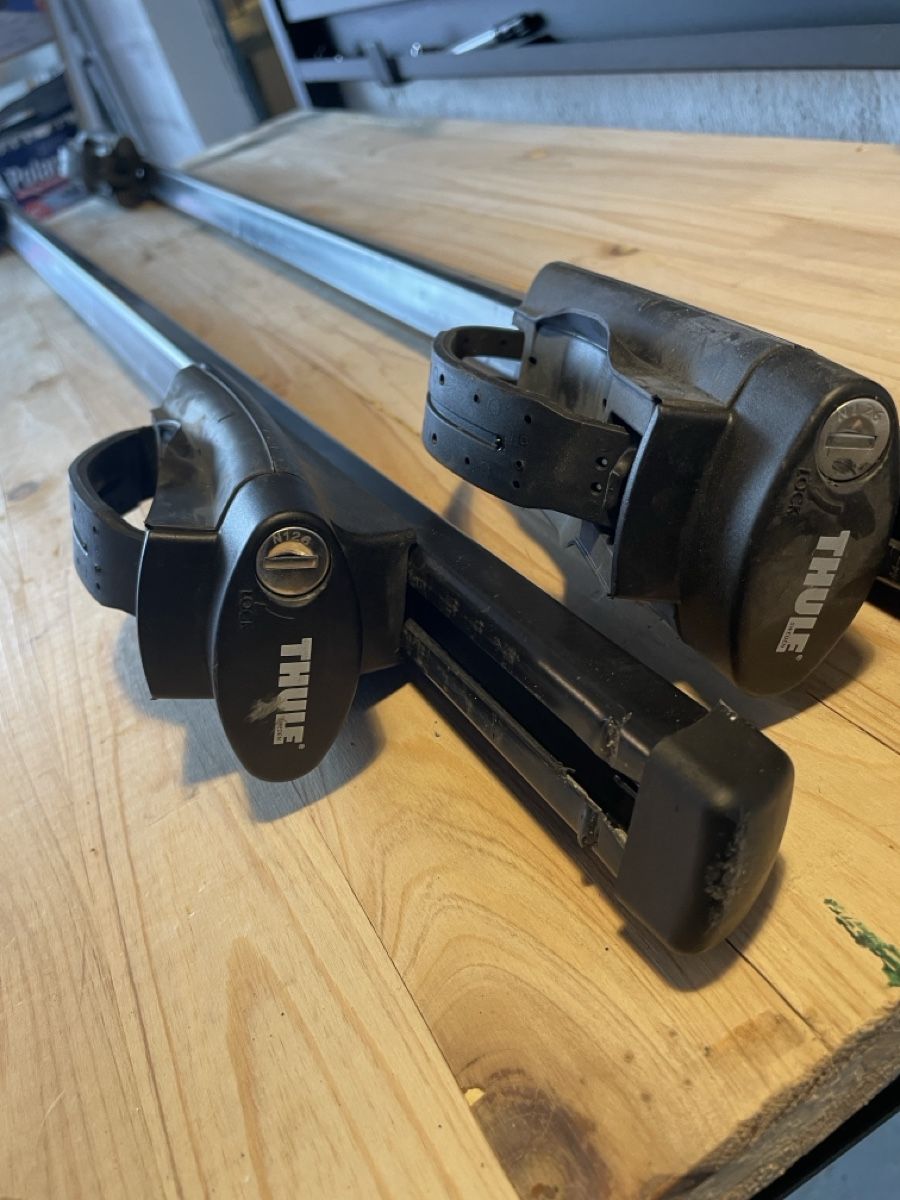 Thule Portapacchi: Dachträger Thule Grundträger Set gebraucht – Usato da Chur venduto da anpilosa1234