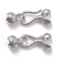 Verschluss Metall inkl. Endteile 13,5x7mm