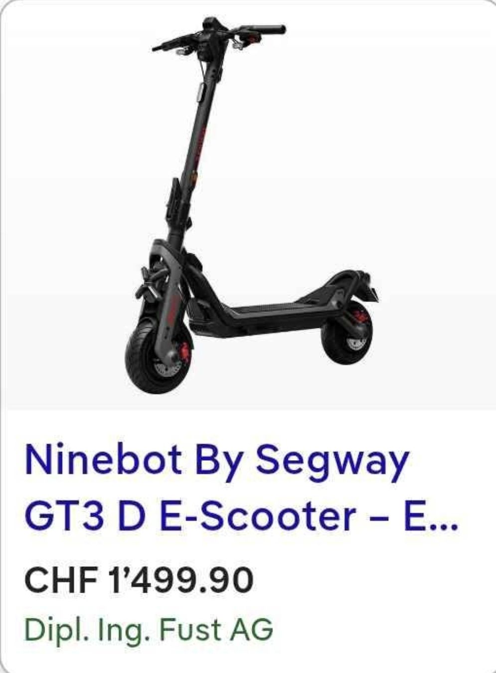 Segway Kickboard: Segway-Ninebot GT3 D – Neuf (Voir description) à Bern par sam052 8