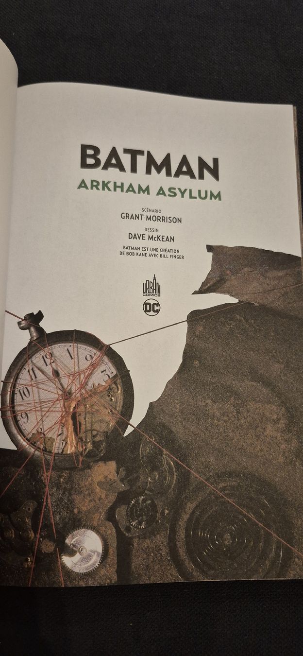 Fumetti: BATMAN ARKHAM ASYLUM RÉCIT COMPLET DC COMICS BD FRANÇAIS – Usato da Grand-Lancy venduto da luc111 3
