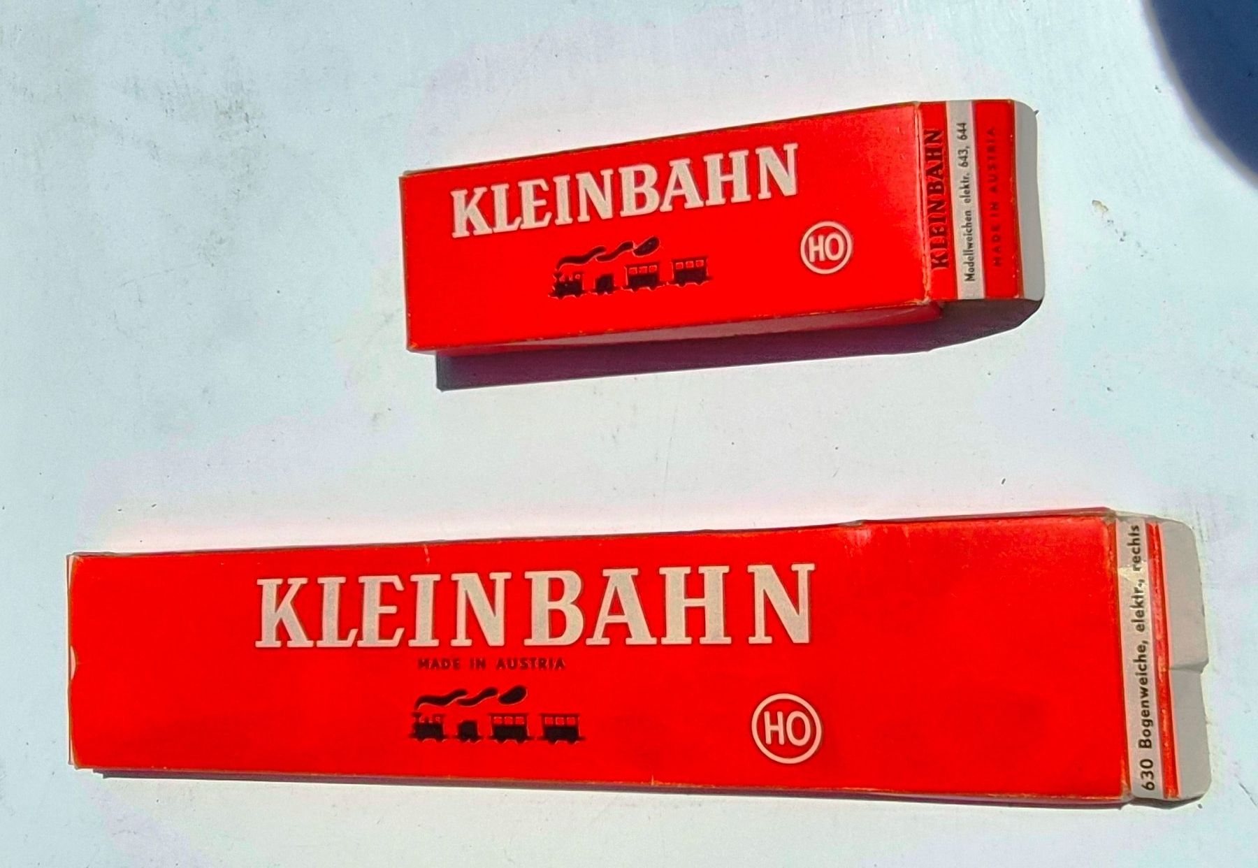 Kleinbahn Modelleisenbahnen: KLEINBAHN HO Verpackungen – Gebraucht aus Zürich von Primanoctis