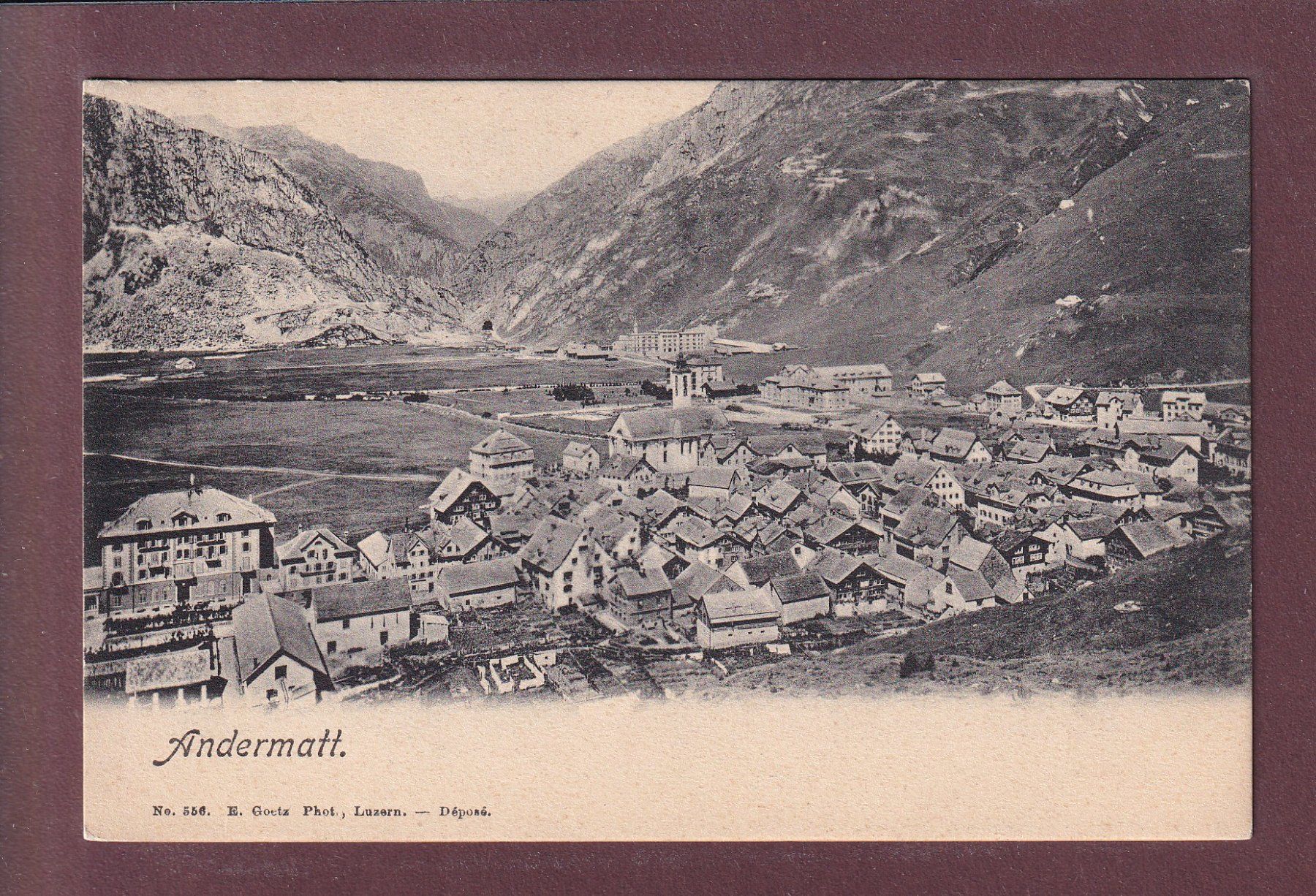 Ansichtskarten: ANDERMATT – Gebraucht aus Pully von nicecards