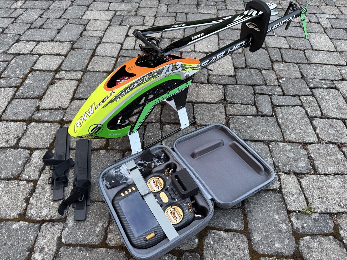 SAB Modellismo RC: RCHeli SAB Goblin RAW 580 mit FBL – Usato da Stein am Rhein venduto da Coraxsas87 4