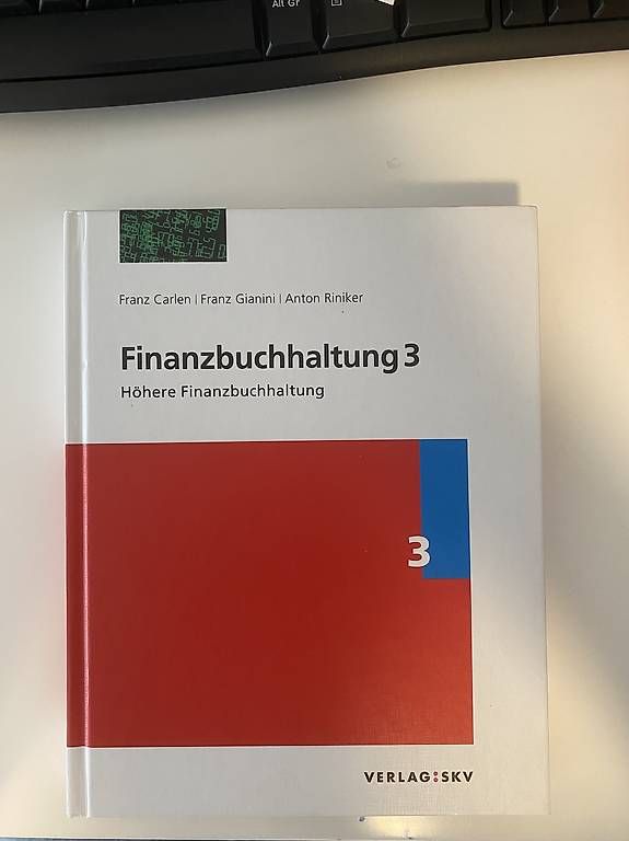 Livres: Finanzbuchhaltung 3  – D'occasion à Zürich par ER-