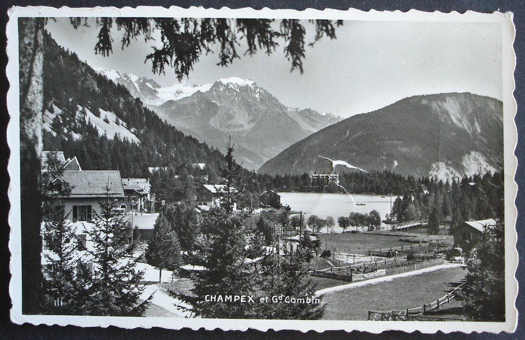 Ansichtskarten: CHAMPEX et Gd. Combin – Defekt aus Jona von philajona