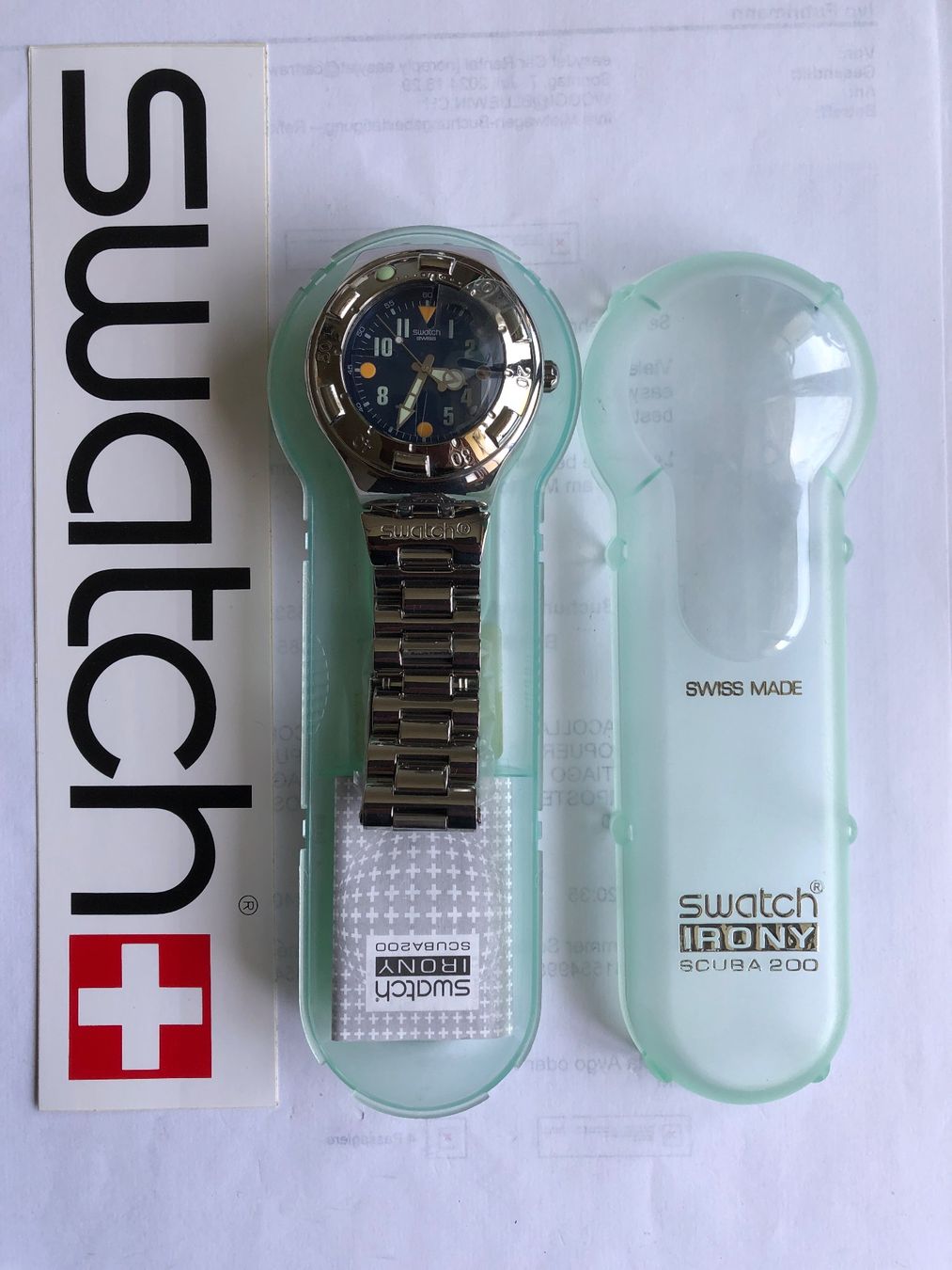 Swatch Uhren: Swatch Irony Scuba 200 – Neu und originalverpackt aus Biel/Bienne von winnertaco 1