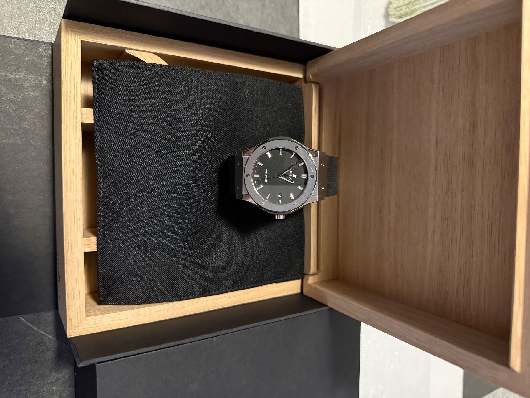 Hublot Orologi: Hublot Classic Fusion Titanium 45 mm Automatic | Ref. 511.NX – Usato da Neuenhof venduto da cap_27ww