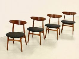 4x Hans Wegner Stühle CH30 Denmark 60s