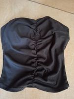 Bustier schwarz gerafft Grösse S