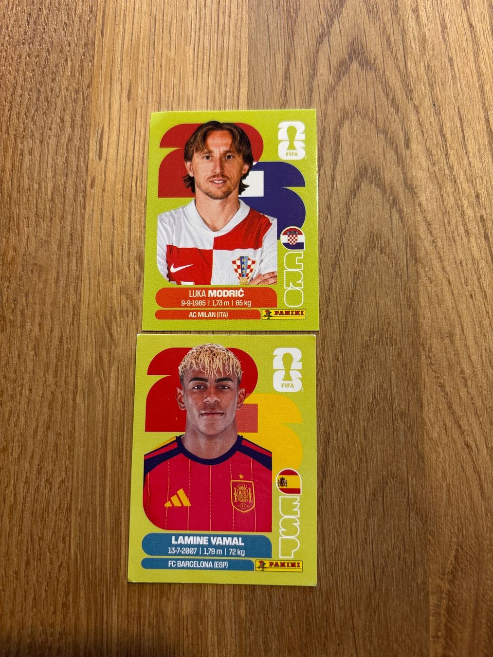 Panini Sammelbilder & Trading cards: Panini Modric und Yamal – Gebraucht aus Gunzwil von gerda7