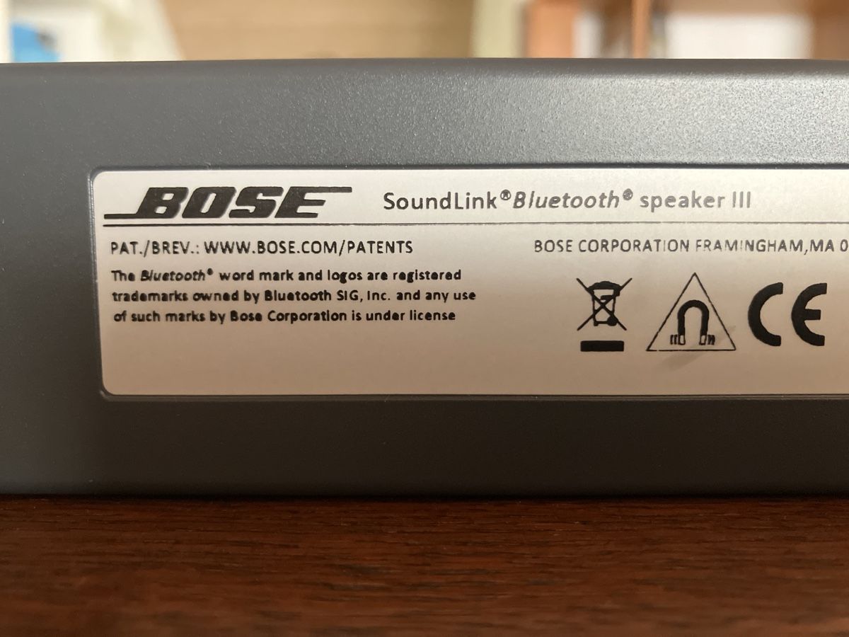Bose Casse acustiche: Bose Soundlink Bluetooth Speaker III – Usato da Uster venduto da Piedro 4
