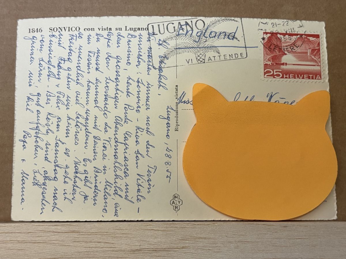 Cartoline postali: AK von Sonvico – Usato da Rümlang venduto da Kartenpost1 1
