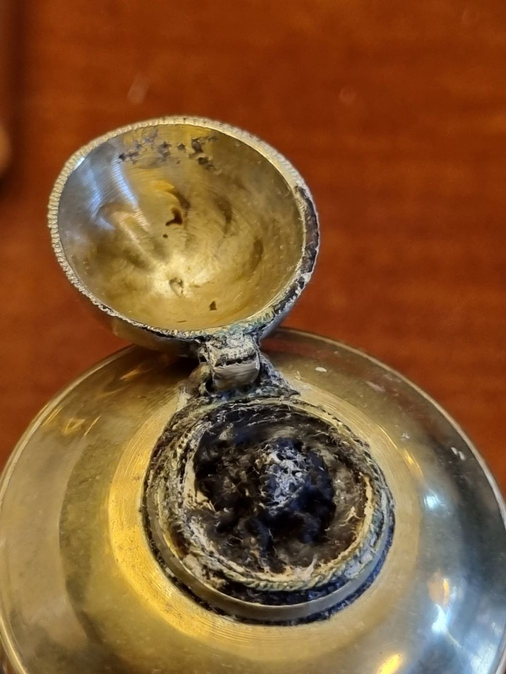 Lampen: Antike Messing Öllampe Studentenlampe Jugendstil – Gebraucht aus Scharnachtal von devin03 4