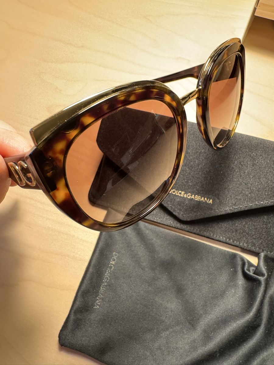 Dolce & Gabbana Brillen & Gläser: Dolce & Gabbana Sonnenbrille Braun – Neu (gemäss Beschreibung) aus Uster von Fraise_Love 4
