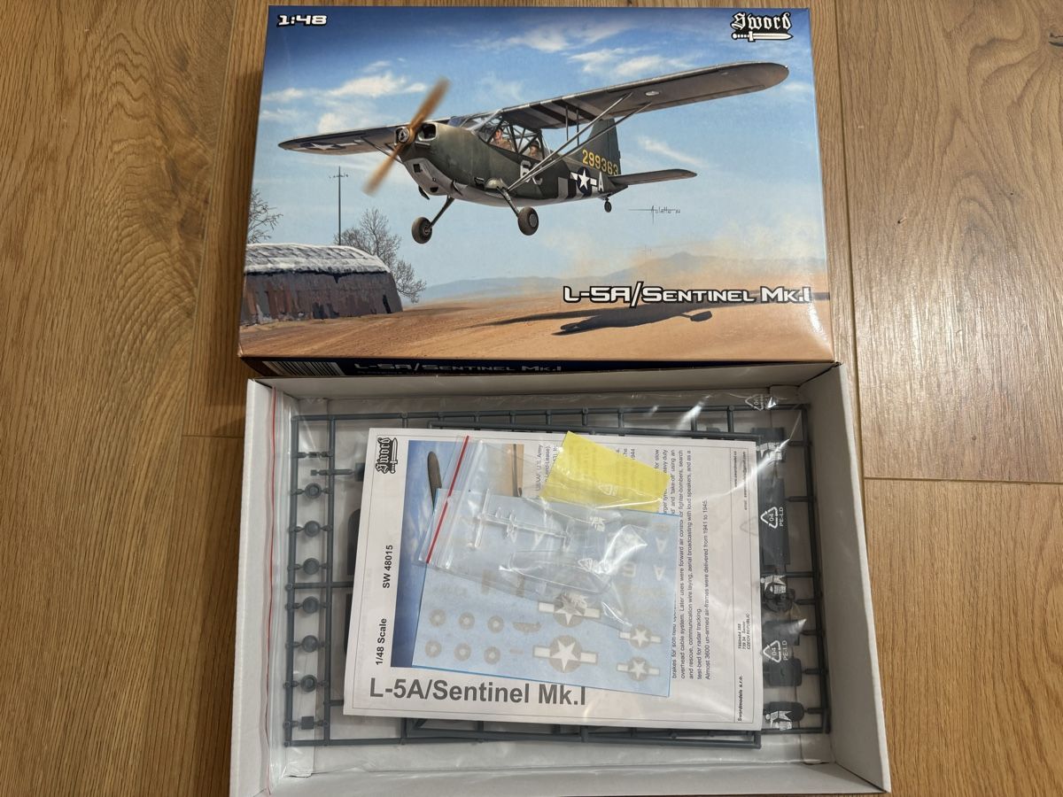 Kit di modellismo & Modellini statici: Modellbausatz L-5A/Sentinel Mk.I Sword 1:48 – Nuovo e nell'imballaggio originale da Bachs venduto da stageo 1