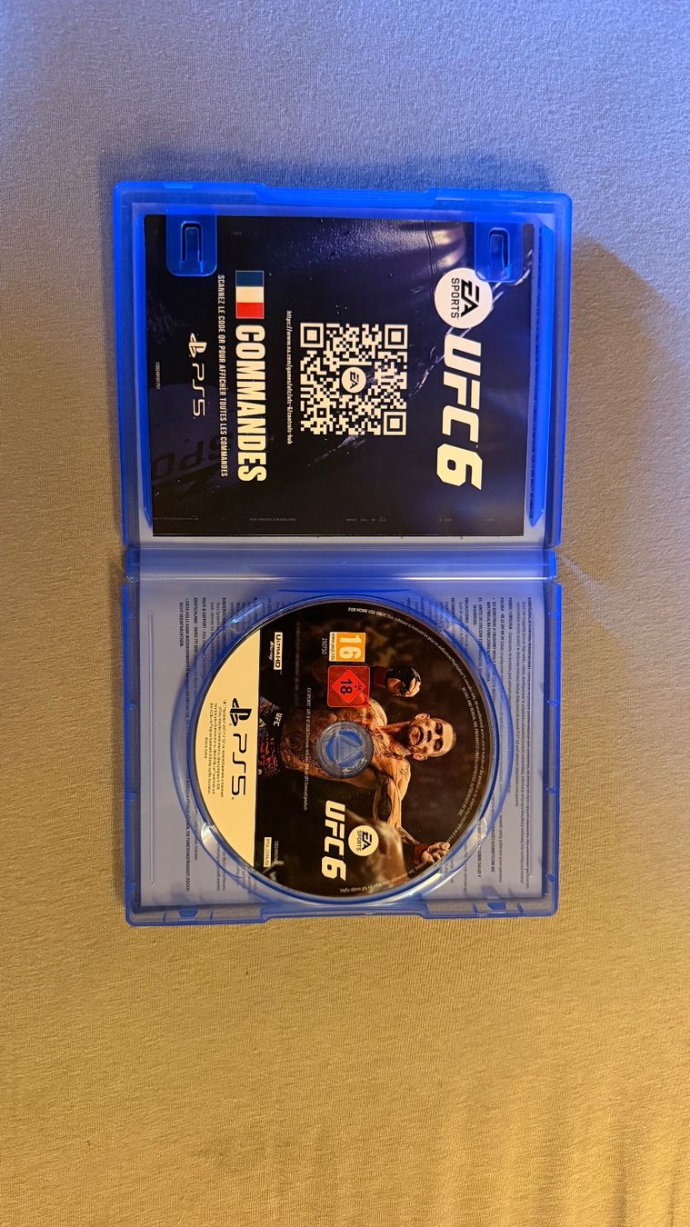 Jeux: UFC 6 PS5 – Neuf (Voir description) à Pravidondaz par zlaaak 2