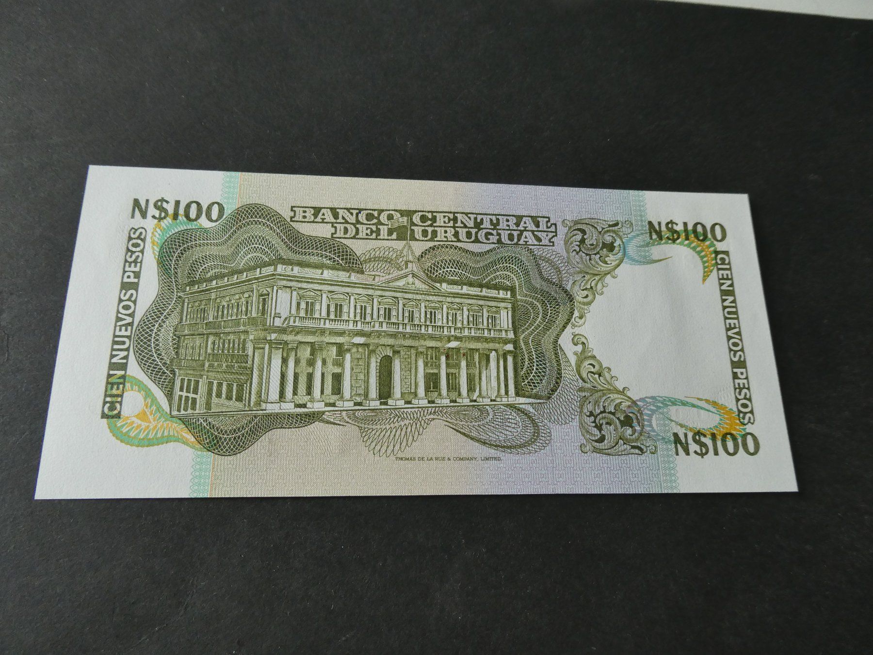 Banconote: Uruguay, alter Geldschein ungefaltet – Usato da Hinterforst venduto da Rohusri 1