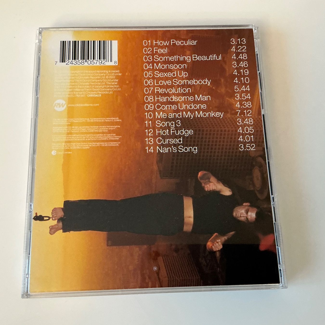 CD: Robbie Williams / Escapology / 2002 – Usato da Dübendorf venduto da Troll_88 1