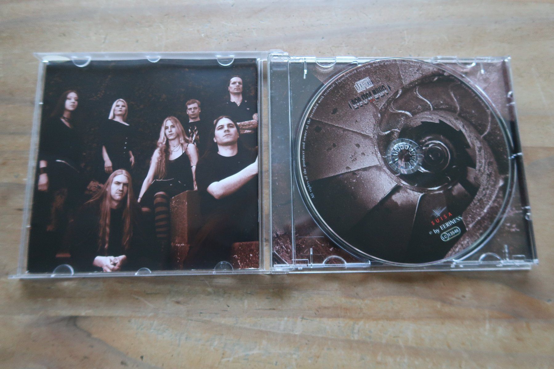 CD: EERINESS - PATHS - SWISS GOTHIC METAL - CD – Usato da Basel venduto da Patiscat 3