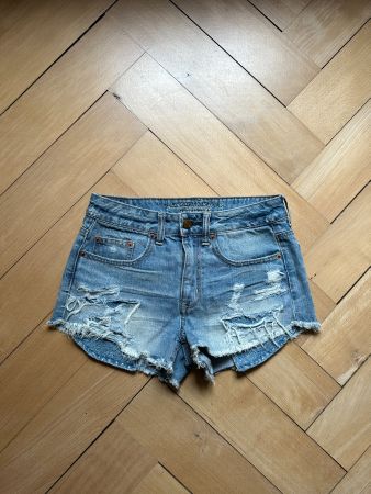 Boyfriend Jeansshorts blau 34