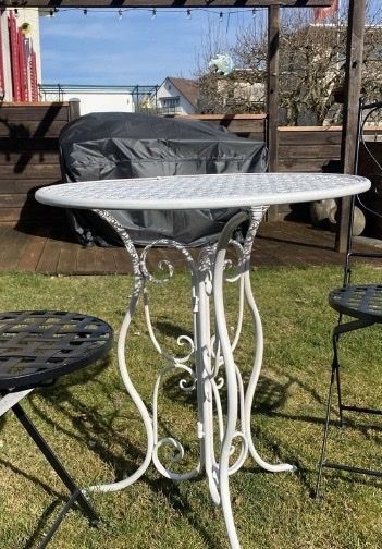 Tische: Metalltisch Bistrotisch Balkon – Gebraucht aus Wiesendangen von argon03