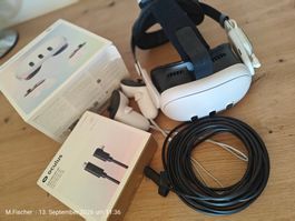 Meta Quest 3 512GB + BOBOVR Akku Headstrap + Link Cable + OV