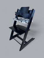 Stokke® Tripp Trapp inkl. Babyset & Kissen / Schwarz
