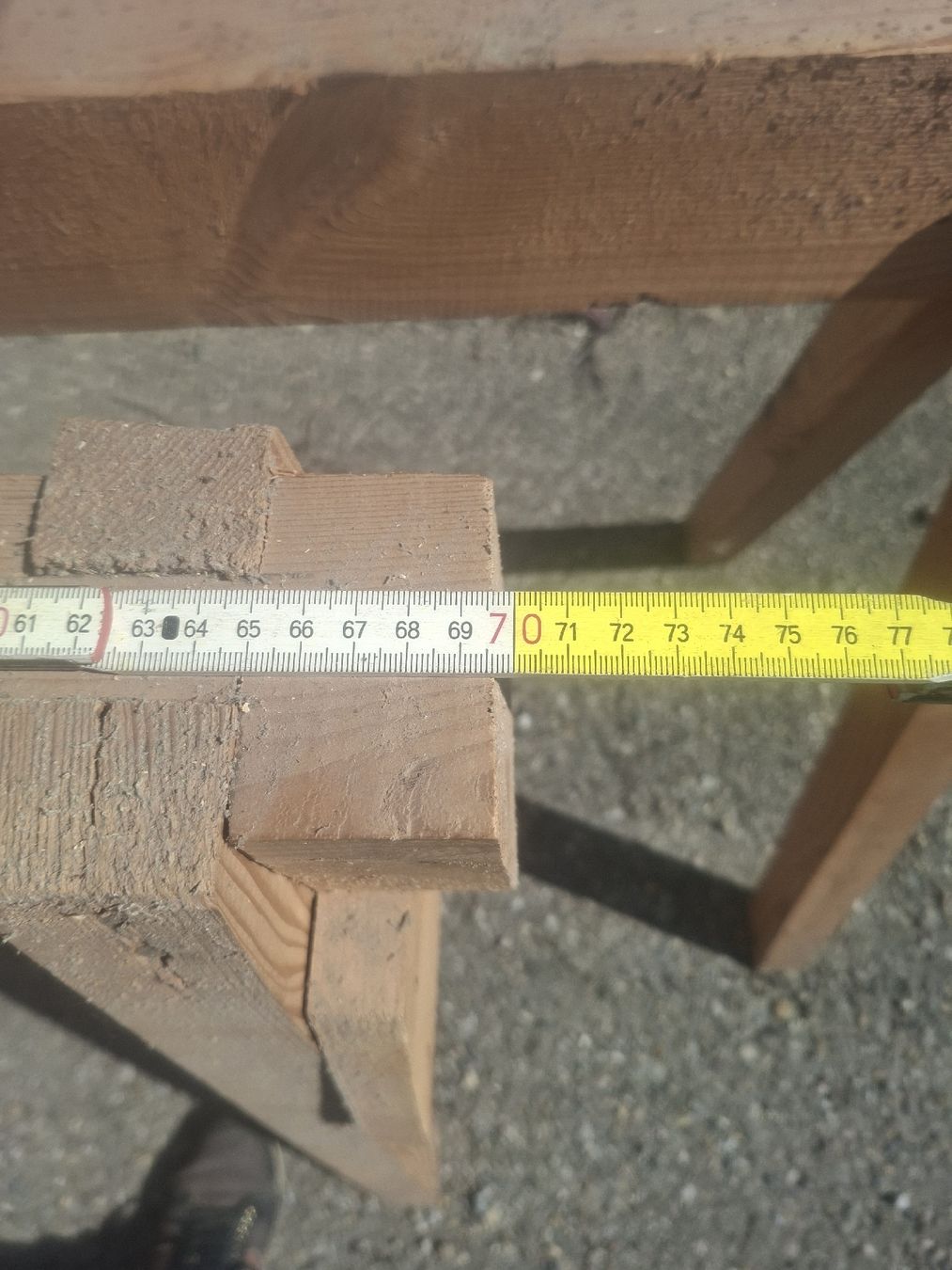 Articoli in legno: 2 Schreinerböcke Holzböcke  – Usato da Aadorf venduto da classicpower02 2