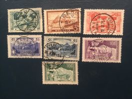 Serie Gebirgslandschaften  SBK 129-178 Vollstempel 