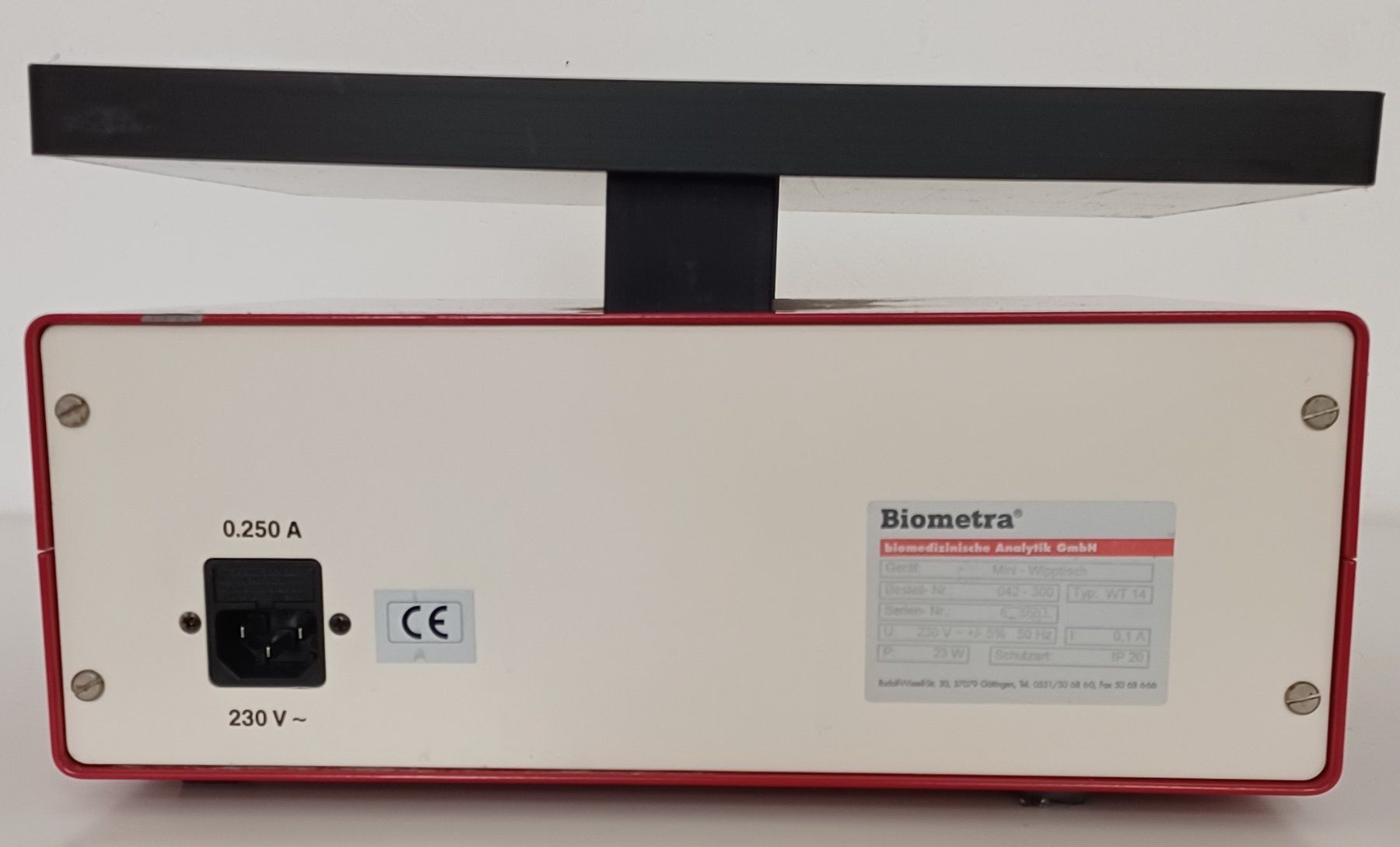 Accessori da laboratorio: Biometra Mini Rocking Platform WT 14 – Usato da Niederdorf venduto da LeptonAG_Labor 3