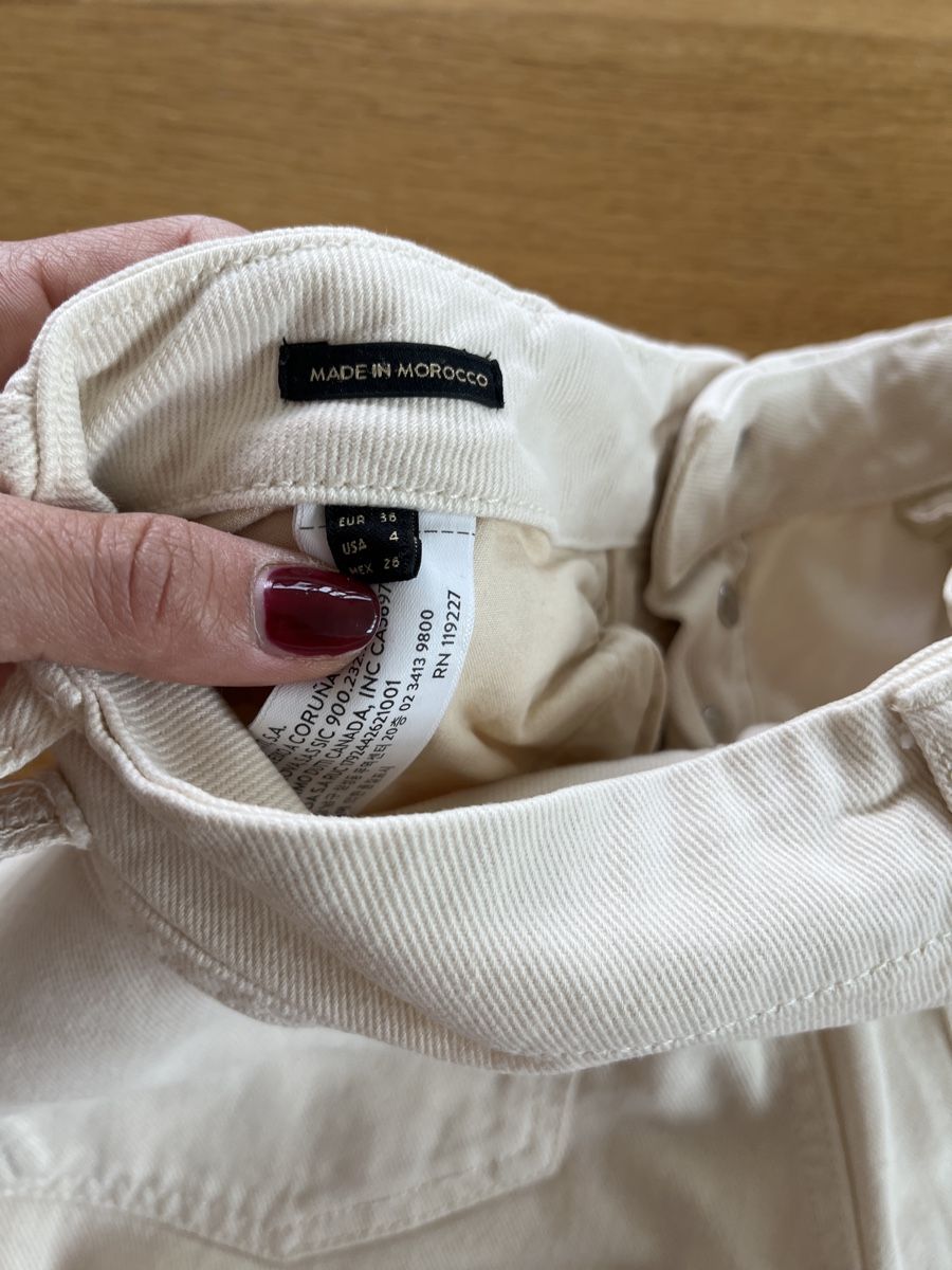 Massimo Dutti Jeans: Massimo Dutti Damen Jeans, Gr. 36, Beige – Usato da Zürich venduto da ufe_f5q5 4