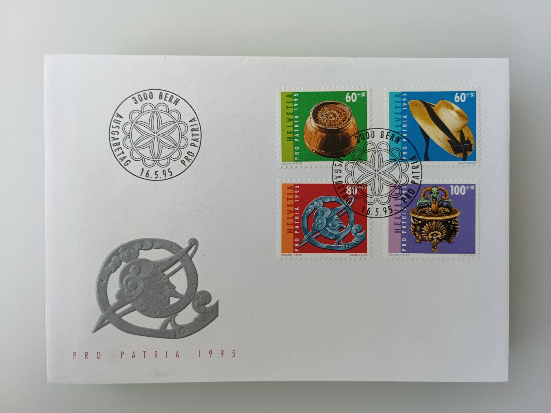 Tutti i francobolli: 1995 FDC Pro Patria – Usato da Dübendorf venduto da goeggi79