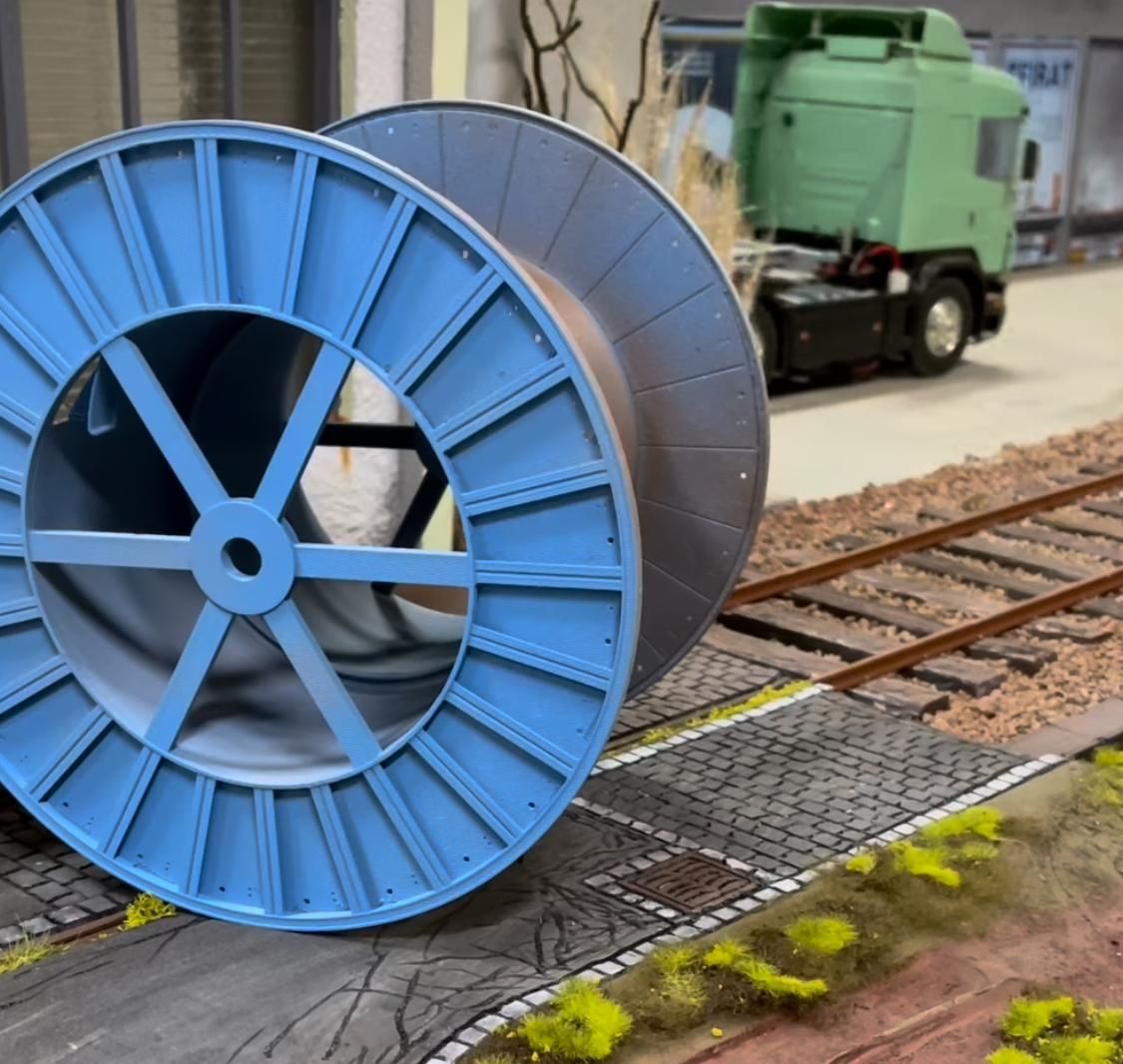 Modellismo RC: Kabeltrommel 1:14 – Nuovo (secondo la descrizione) da Altdorf UR venduto da modellbau-widmer