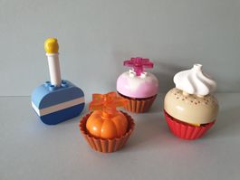 Lego Duplo (Set 1) Kuchen / Cupcake