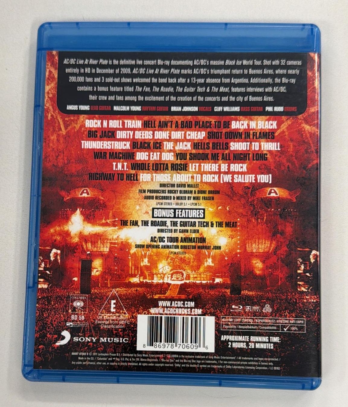 Tutti i DVDs: AC/DC LIVE AT RIVER PLATE BLU-RAY – Usato da Zürich venduto da freioccasionen 2